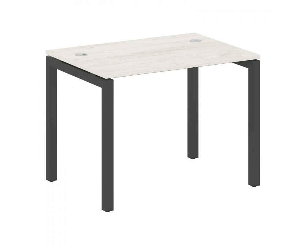 Стол письменный на П-образном м/к 1000x720x750 Metal System Quattro 5x5