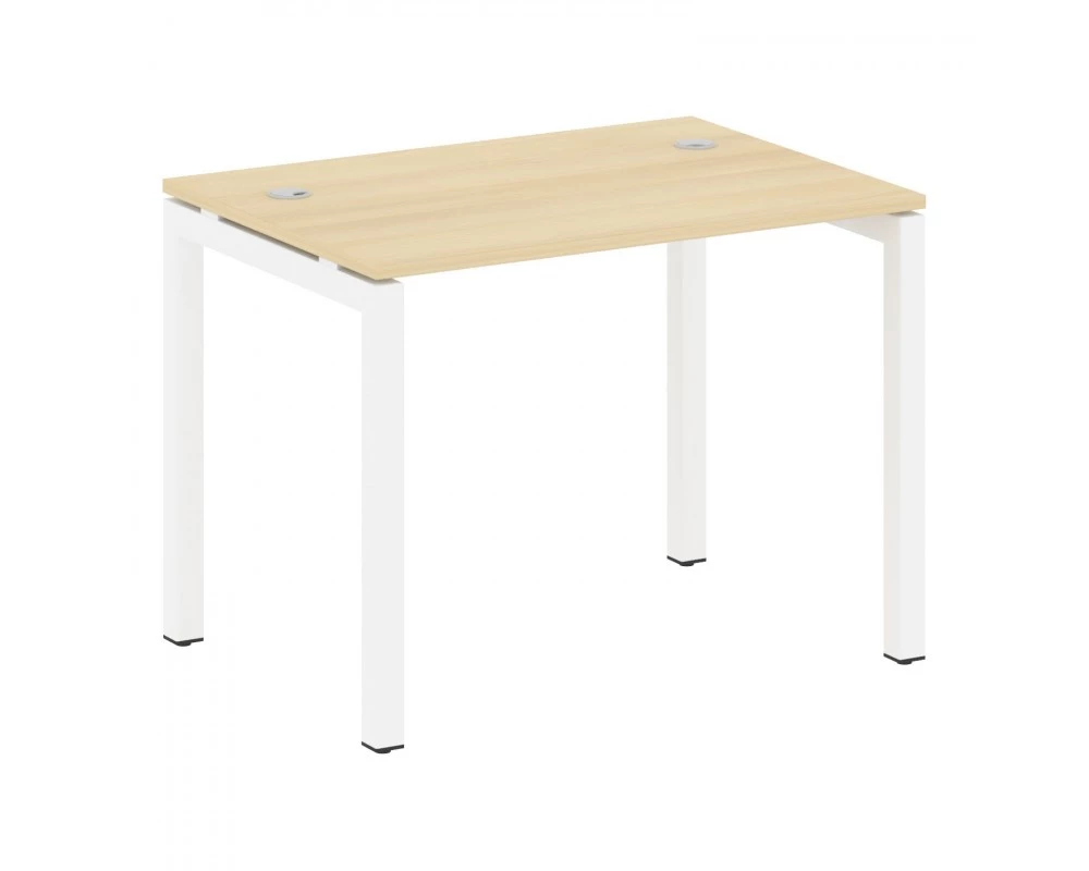 Стол письменный на П-образном м/к 1000x720x750 Metal System Quattro 5x5