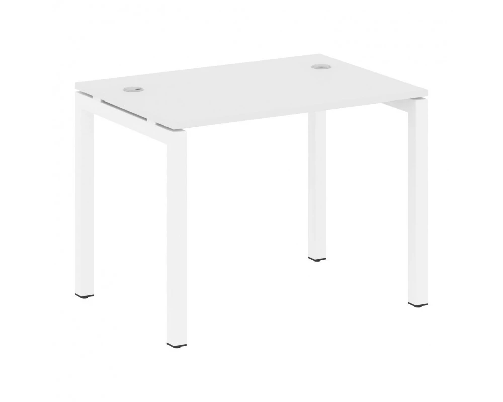 Стол письменный на П-образном м/к 1000x720x750 Metal System Quattro 5x5