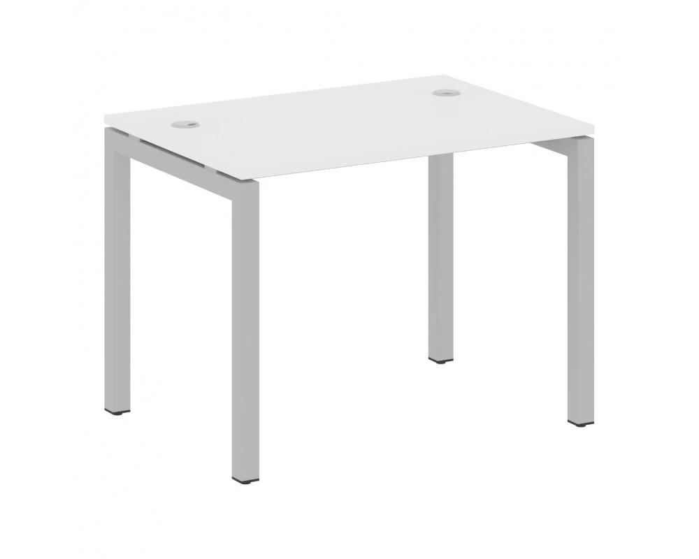 Стол письменный на П-образном м/к 1000x720x750 Metal System Quattro 5x5