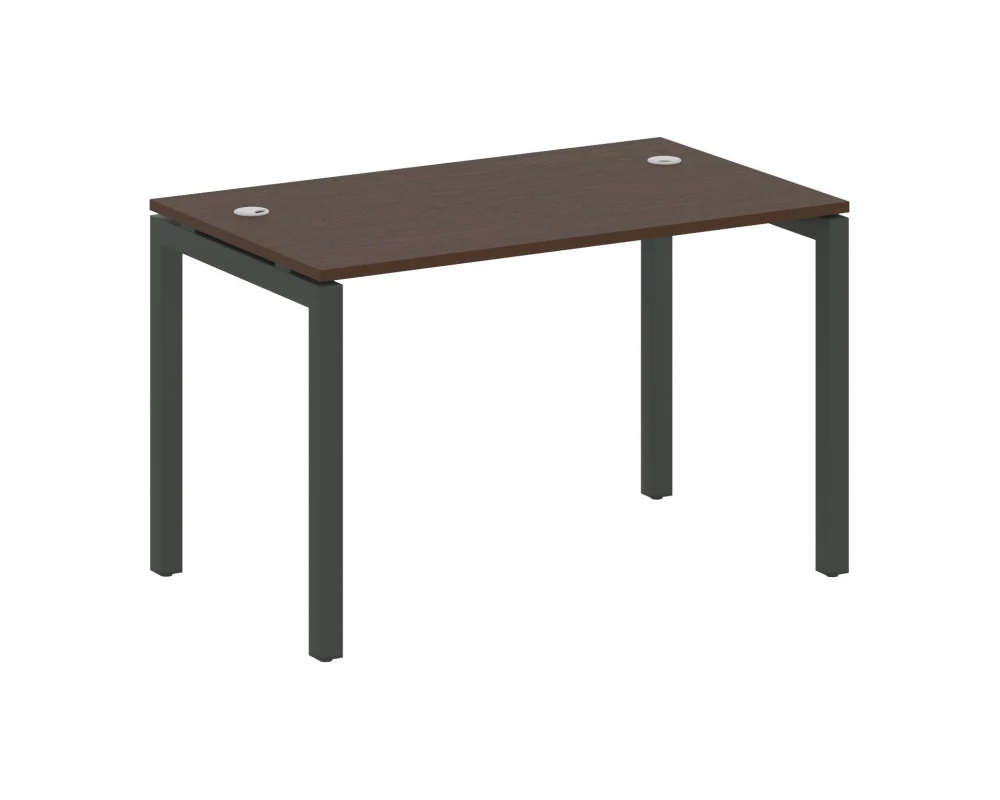 Стол письменный на П-образном м/к 1200x720x750 Metal System Quattro 5x5