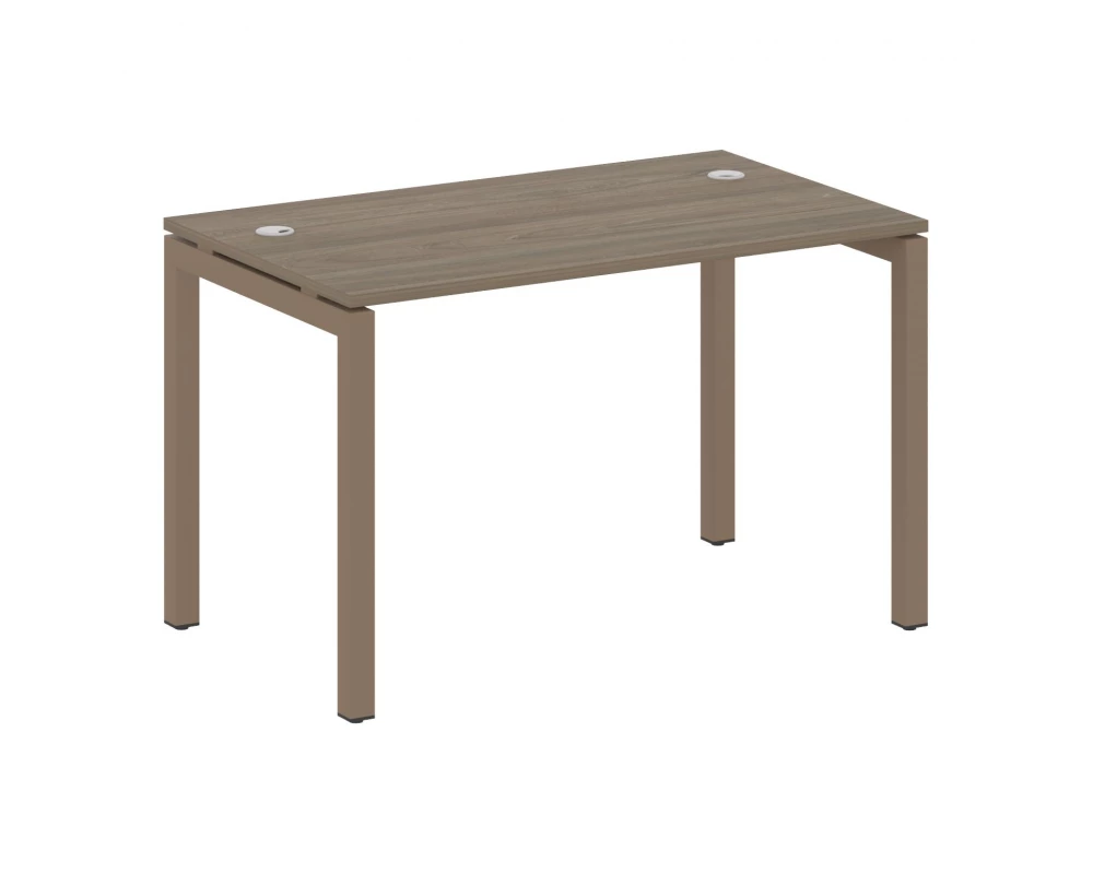 Стол письменный на П-образном м/к 1200x720x750 Metal System Quattro 5x5