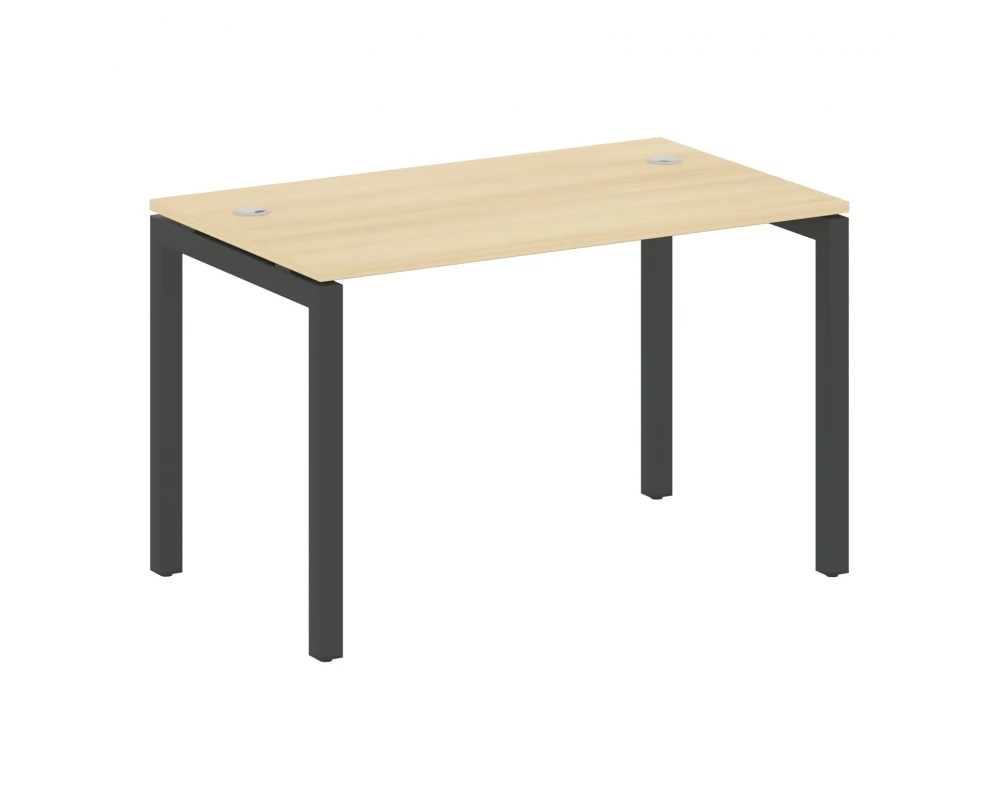 Стол письменный на П-образном м/к 1200x720x750 Metal System Quattro 5x5