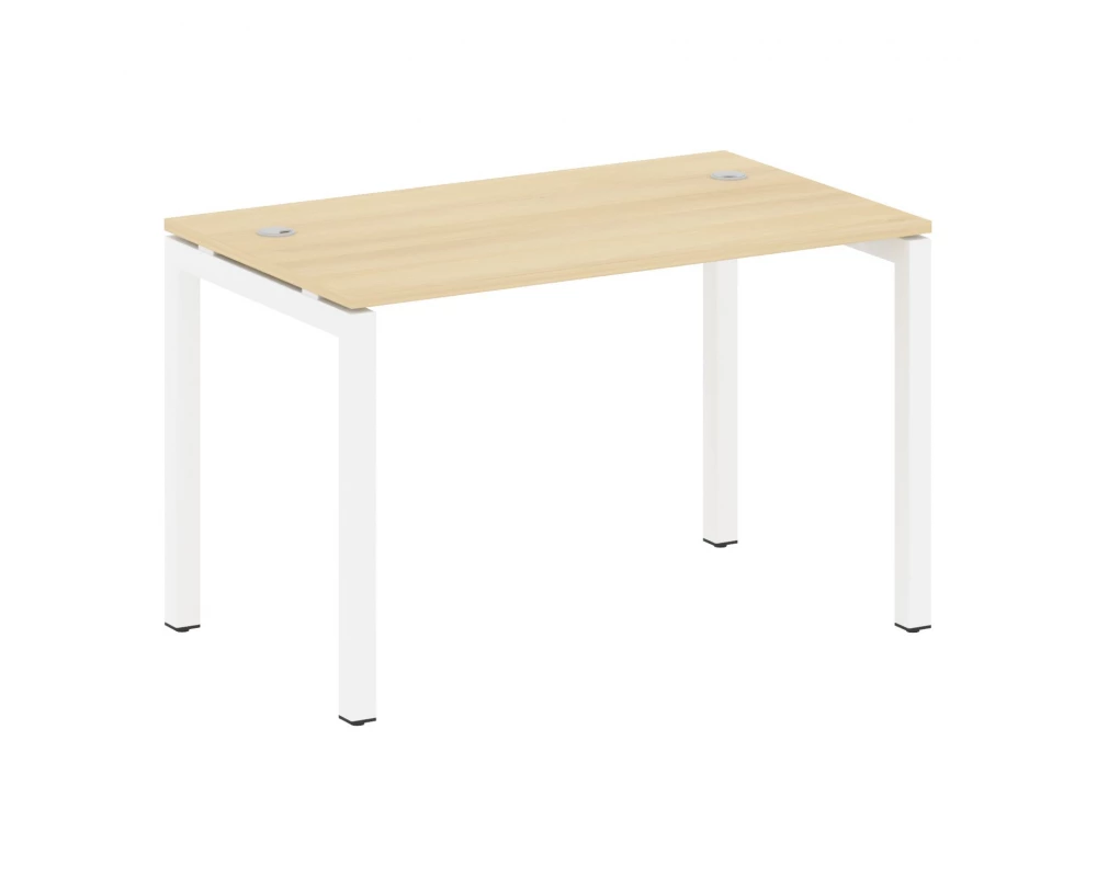 Стол письменный на П-образном м/к 1200x720x750 Metal System Quattro 5x5