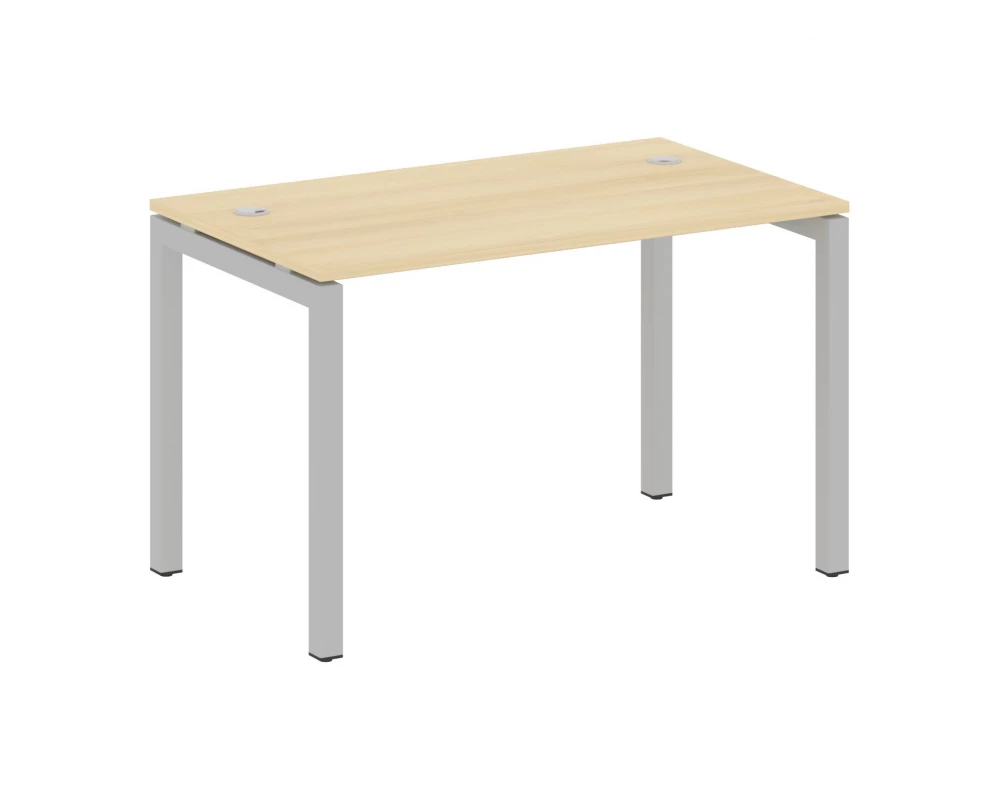 Стол письменный на П-образном м/к 1200x720x750 Metal System Quattro 5x5