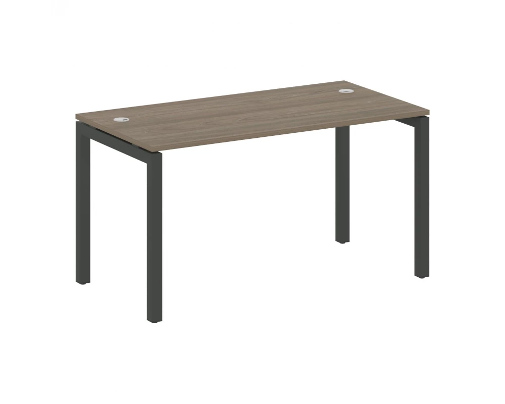 Стол письменный на П-образном м/к 1400x720x750 Metal System Quattro 5x5