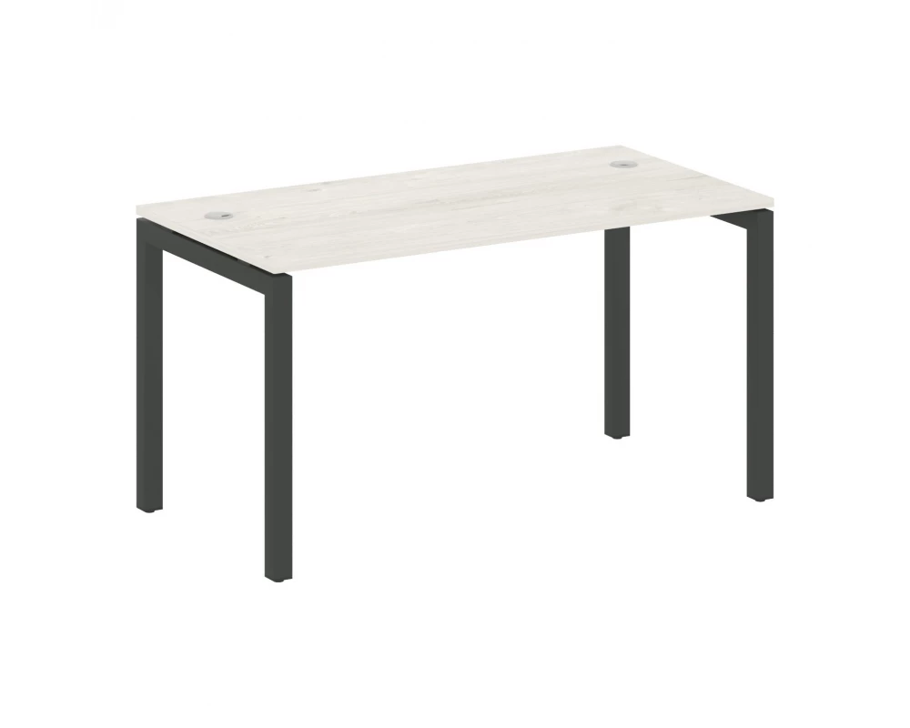 Стол письменный на П-образном м/к 1400x720x750 Metal System Quattro 5x5