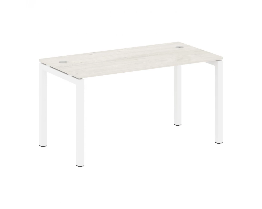 Стол письменный на П-образном м/к 1400x720x750 Metal System Quattro 5x5