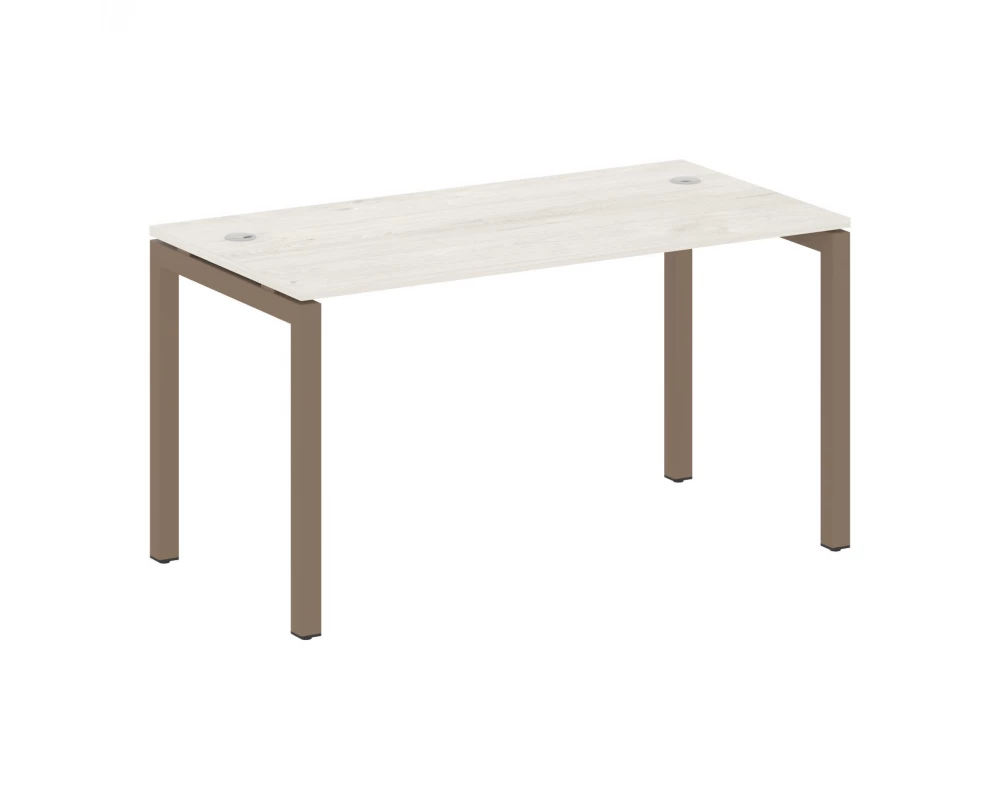 Стол письменный на П-образном м/к 1400x720x750 Metal System Quattro 5x5