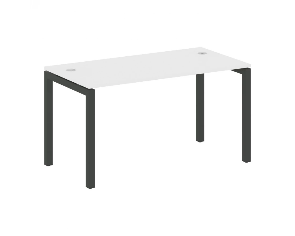 Стол письменный на П-образном м/к 1400x720x750 Metal System Quattro 5x5