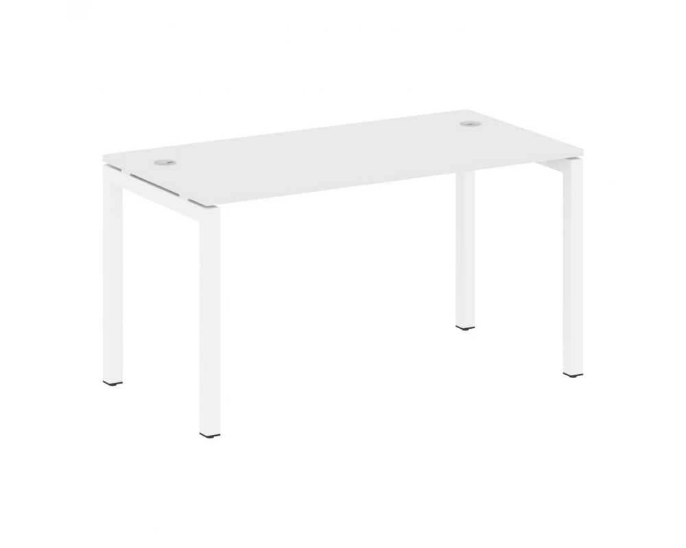 Стол письменный на П-образном м/к 1400x720x750 Metal System Quattro 5x5