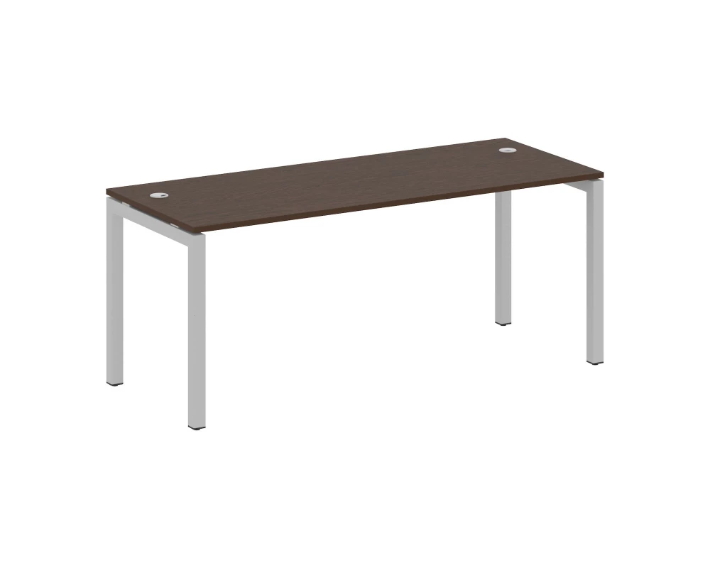 Стол письменный на П-образном м/к 1800x720x750 Metal System Quattro 5x5