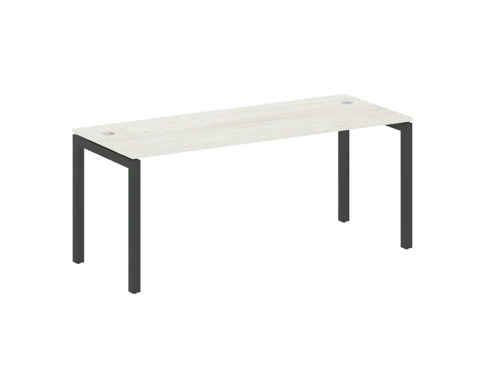 Стол письменный на П-образном м/к 1800x720x750 Metal System Quattro 5x5