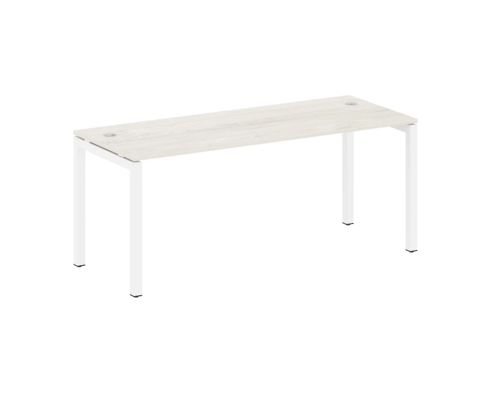 Стол письменный на П-образном м/к 1800x720x750 Metal System Quattro 5x5