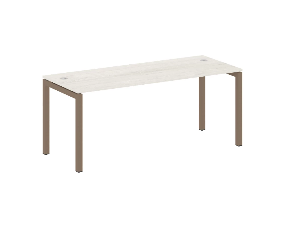 Стол письменный на П-образном м/к 1800x720x750 Metal System Quattro 5x5