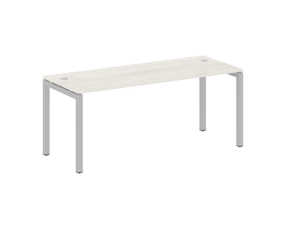 Стол письменный на П-образном м/к 1800x720x750 Metal System Quattro 5x5