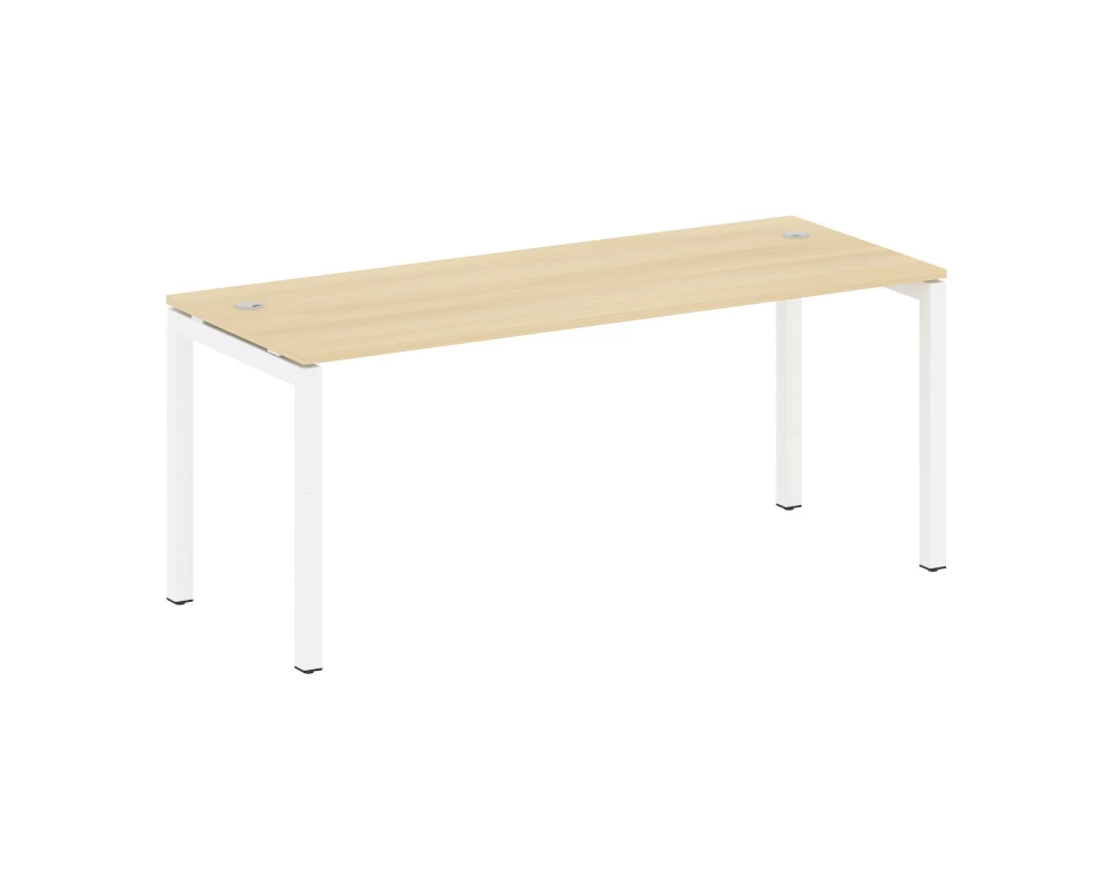 Стол письменный на П-образном м/к 1800x720x750 Metal System Quattro 5x5