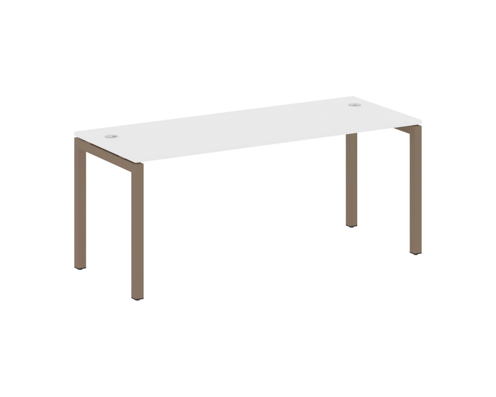 Стол письменный на П-образном м/к 1800x720x750 Metal System Quattro 5x5