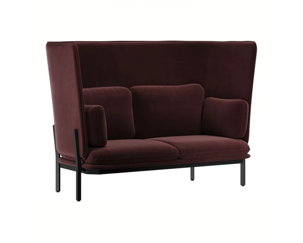 Диван двухместный с высокой спинкой Стато / Stato