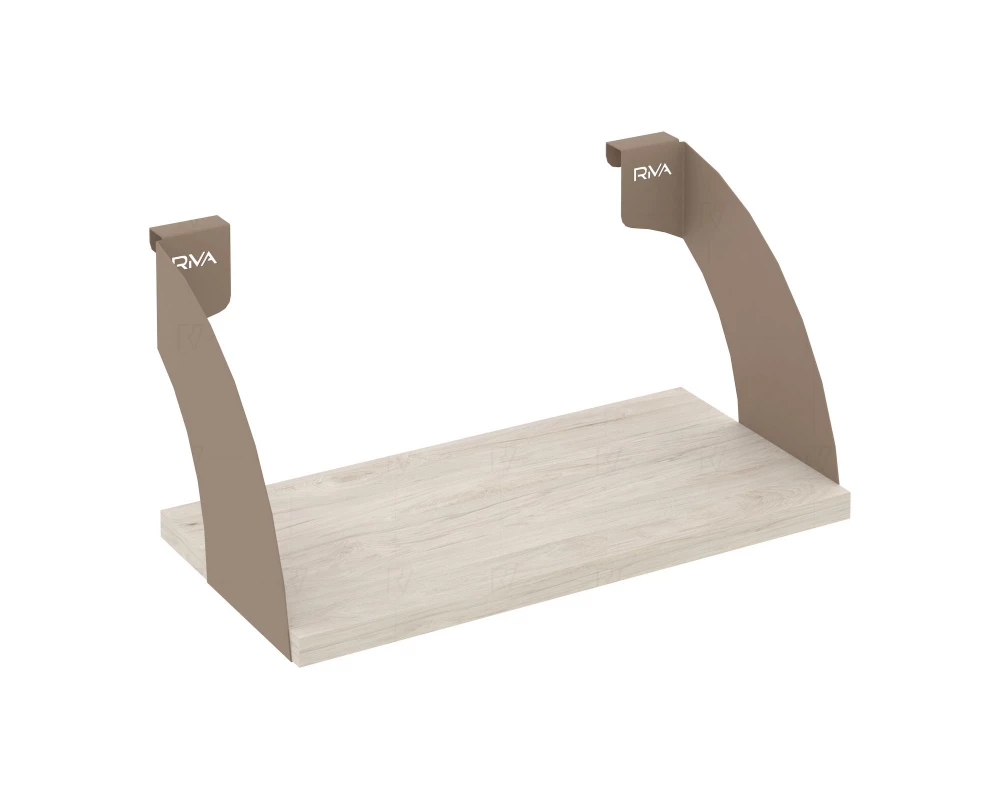 Навесные полки (кронштейны, ЛДСП полка 400мм) 400x220x200 Riva