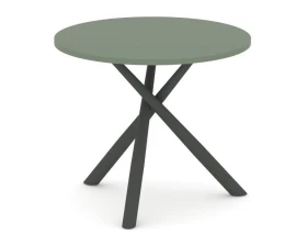 Стол переговорный круглый PR.C.SPRG-002.D 900х900х750 Оак / Oak images