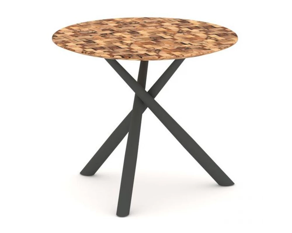 Стол переговорный круглый PR.C.SPRG-002.ME 900х900х750 Oak