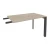 Дуб аттик/Металл антрацит