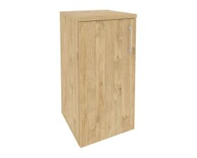 Шкаф низкий узкий левый (1 низкий фасад ЛДСП) 400x420x823 Оникс / Onix images