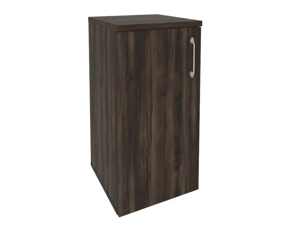 Шкаф низкий узкий левый (1 низкий фасад ЛДСП) 400x420x823 Оникс / Onix