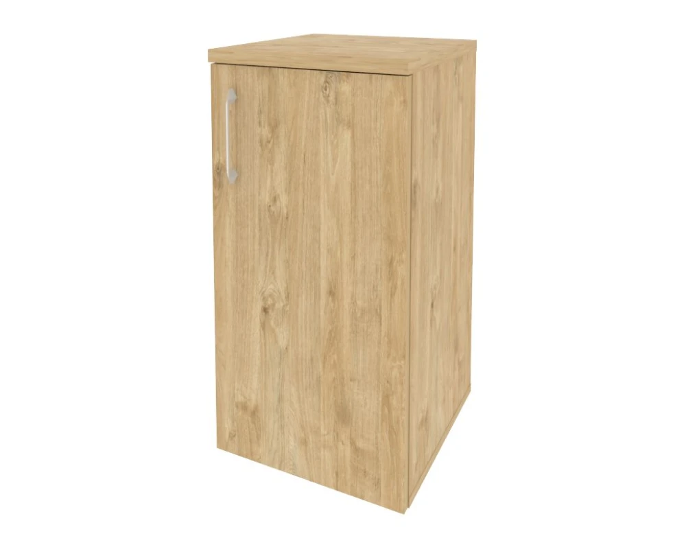 Шкаф низкий узкий правый (1 низкий фасад ЛДСП) 400x420x823 Оникс / Onix