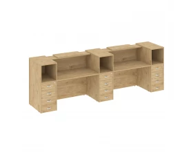 Ресепшн K-13 3652x766x1187 Onix images