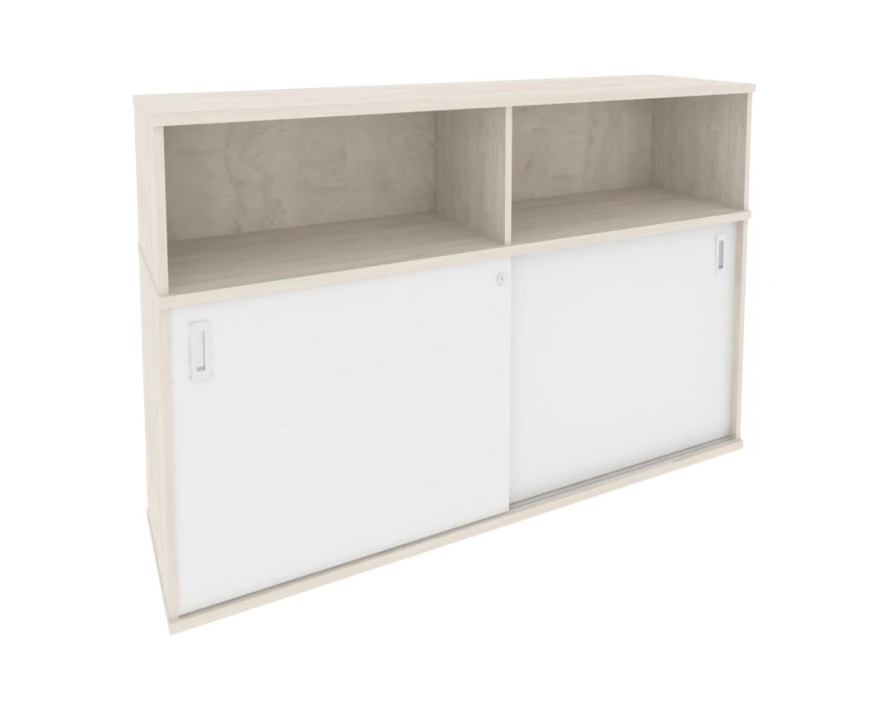 Шкаф-купе приставной / опорный 1635x432x1120 Оникс / Onix