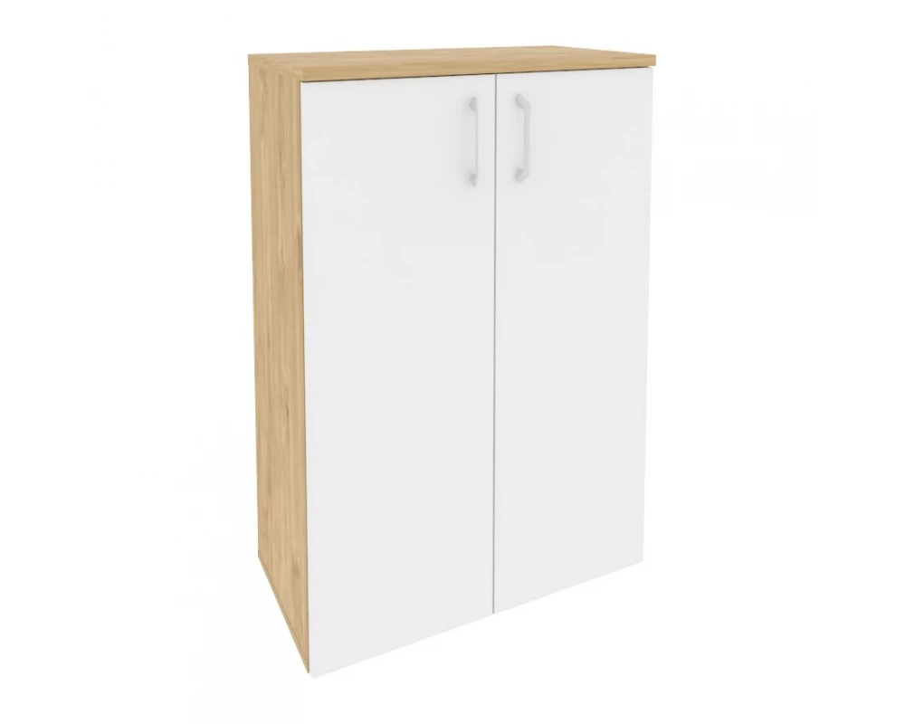 Шкаф средний широкий (2 средних фасада ЛДСП) 800x420x1207 Onix