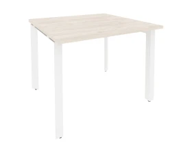 Стол переговорный (1 столешница) на П-образном м/к 980x980x750 Оникс / Onix images