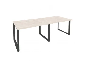 Стол переговорный (2 столешницы) на О-образном м/к 2360x980x750 Onix images