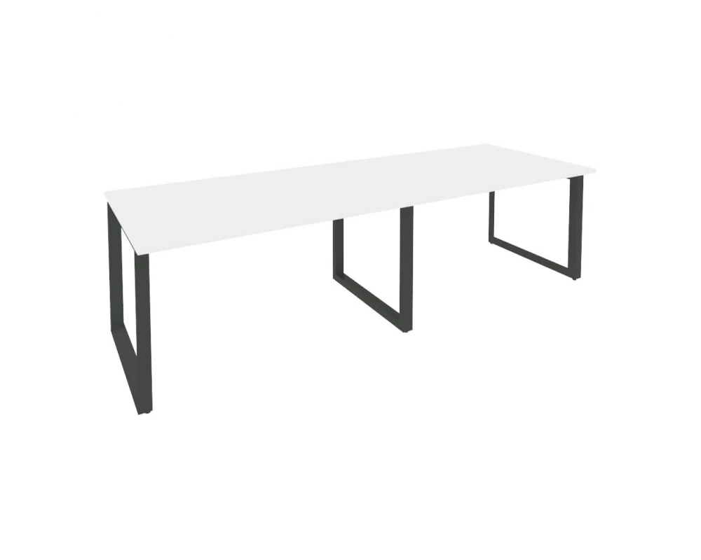 Стол переговорный (2 столешницы) на О-образном м/к 2760x980x750 Onix