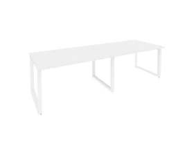 Стол переговорный (2 столешницы) на О-образном м/к 2760x980x750 Onix images