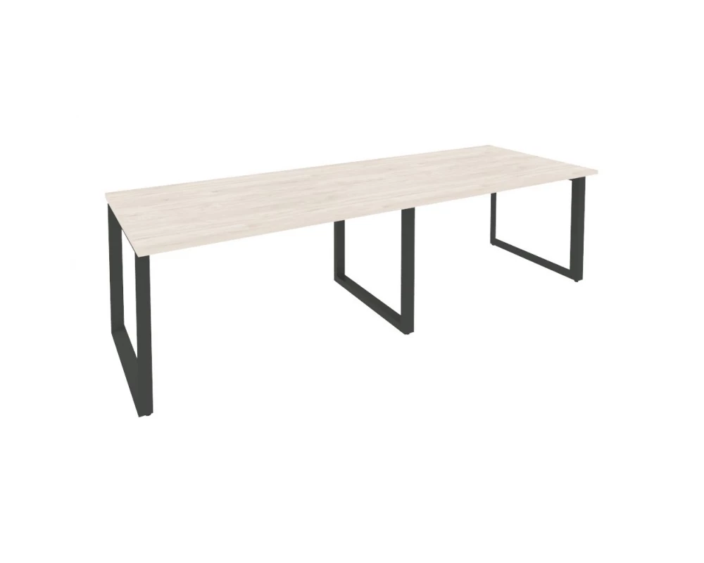 Стол переговорный (2 столешницы) на О-образном м/к 2760x980x750 Onix