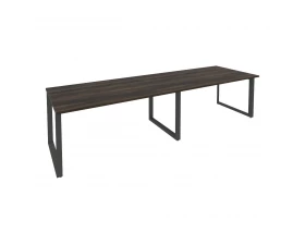 Стол переговорный (2 столешницы) на О-образном м/к 3160x980x750 Onix images