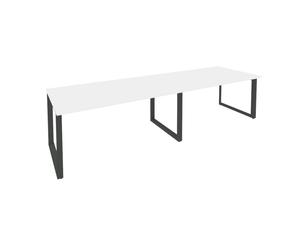 Стол переговорный (2 столешницы) на О-образном м/к 3160x980x750 Onix