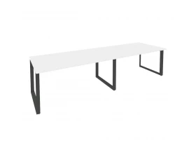 Стол переговорный (2 столешницы) на О-образном м/к 3160x980x750 Onix images