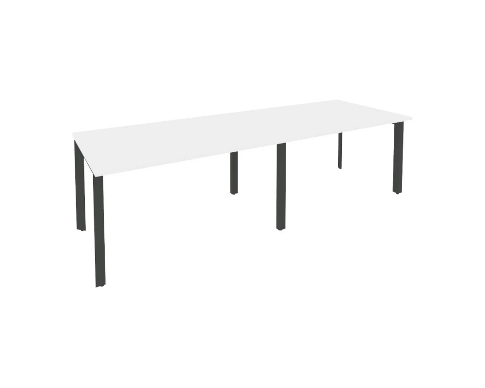 Стол переговорный (2 столешницы) на П-образном м/к 2760x980x750 Onix