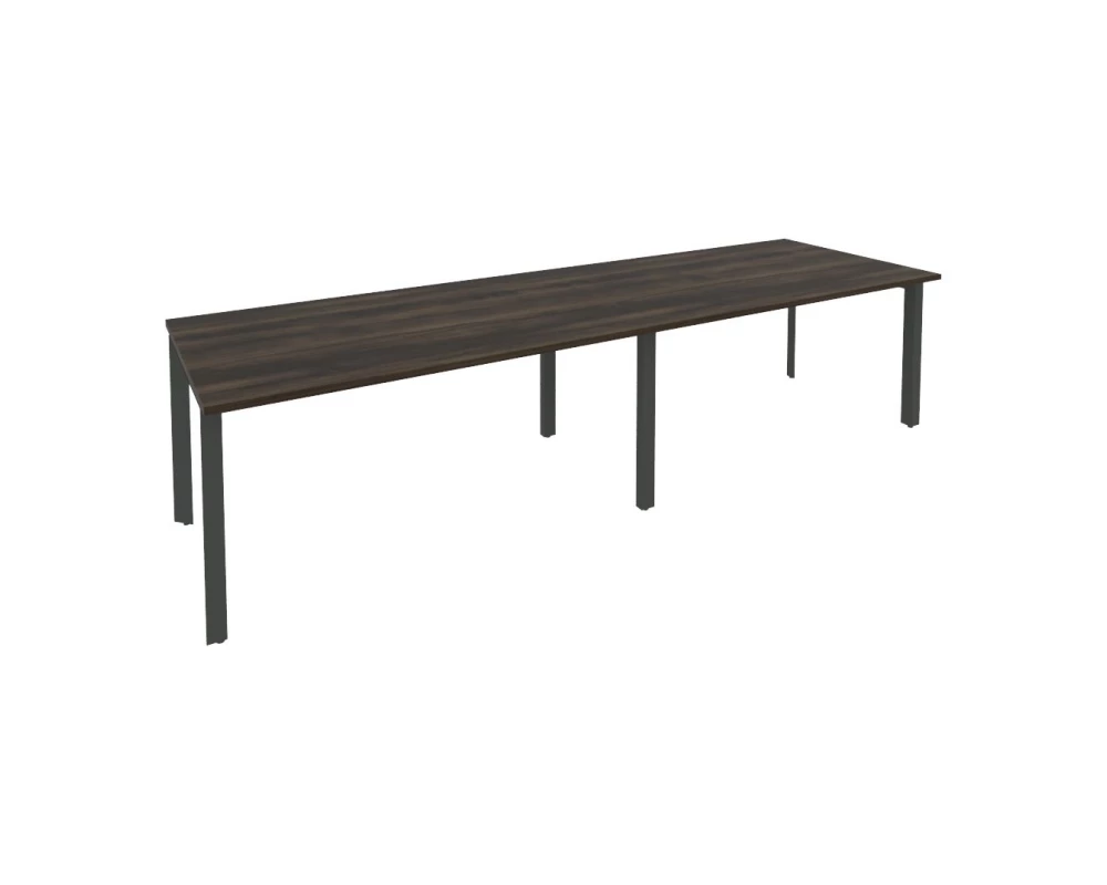 Стол переговорный (2 столешницы) на П-образном м/к 3160x980x750 Onix