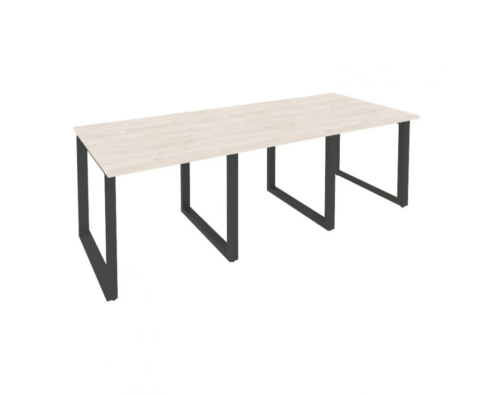 Стол переговорный (3 столешницы) на О-образном м/к 2340x980x750 Onix