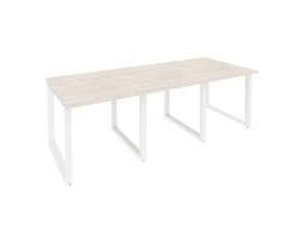 Стол переговорный (3 столешницы) на О-образном м/к 2340x980x750 Onix images