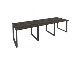 Стол переговорный (3 столешницы) на О-образном м/к 2940x980x750 Onix images