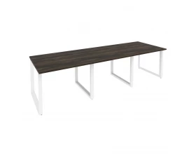 Стол переговорный (3 столешницы) на О-образном м/к 2940x980x750 Onix images