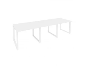 Стол переговорный (3 столешницы) на О-образном м/к 2940x980x750 Onix images