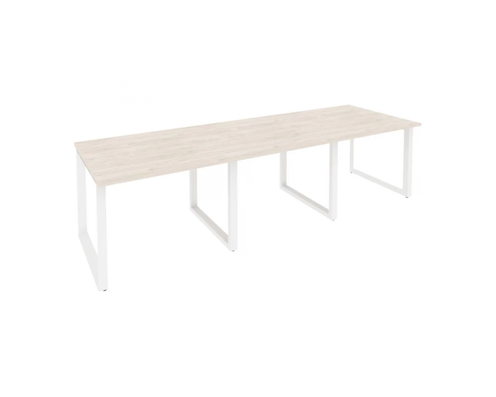 Стол переговорный (3 столешницы) на О-образном м/к 2940x980x750 Onix