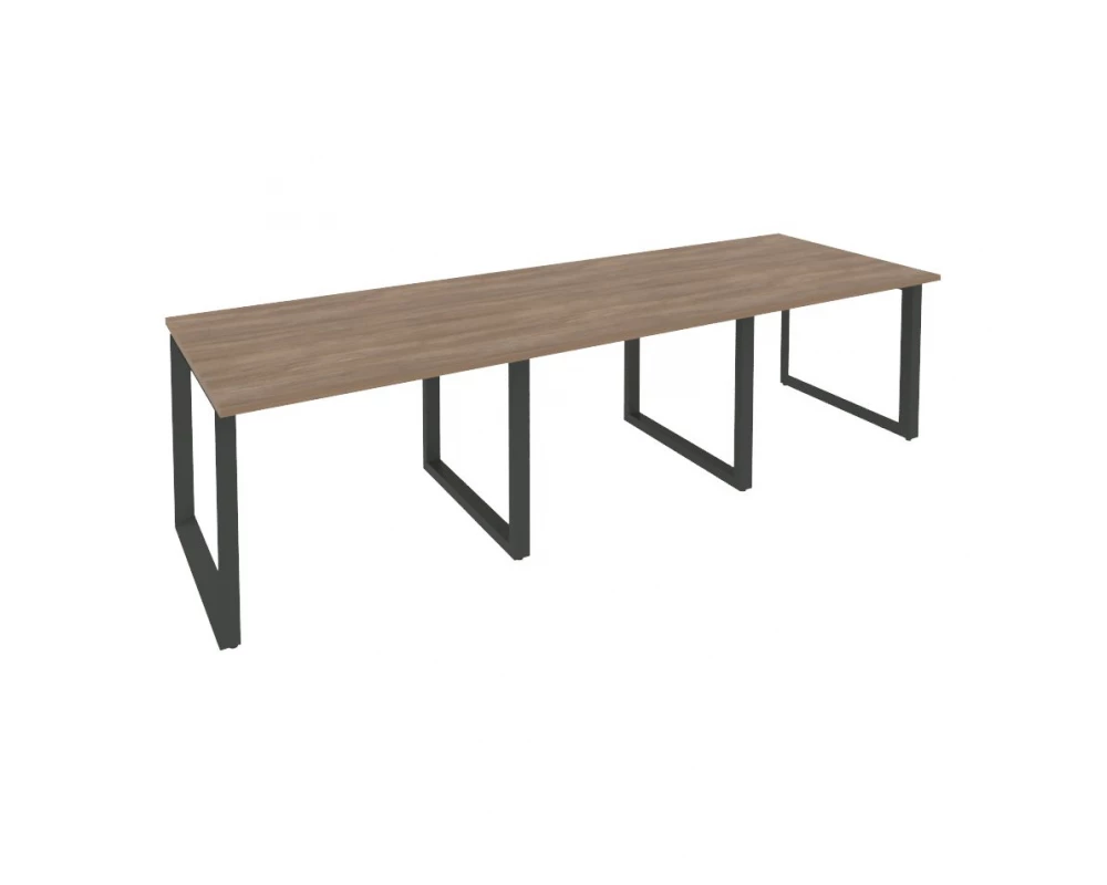 Стол переговорный (3 столешницы) на О-образном м/к 2940x980x750 Onix